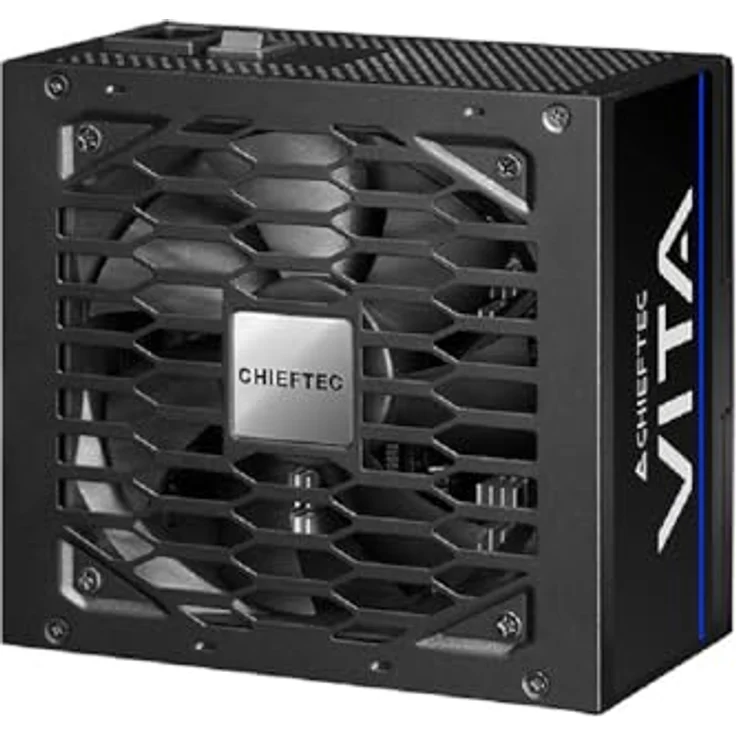 Chieftec Vita 850W 80+Bronze PC-/Server Netzteil, lange schwarze Kabel – Bild 2