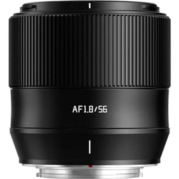 TTArtisan 56 mm F1.8 AF Objektiv, Metallgehäuse mit Bokeh-Funktion, kompatibel mit Sony E Mount – Schwarz
