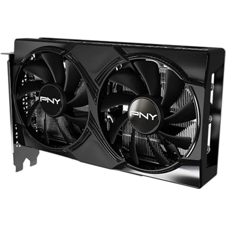 PNY GeForce RTX 5060, 8GB GDDR7 Gaming-Grafikkarte mit DLSS 4-Technologie, Dual-Lüfter-Kühlsystem und 128-Bit-Speicherschnittstelle – Bild 4