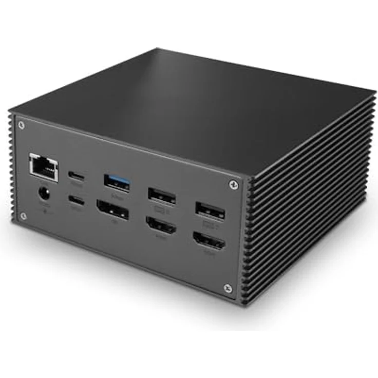 Lindy DST-Pro 101, USB-C Laptop Dockingstation mit 4K-Unterstützung und 100W Netzteil – Bild 2