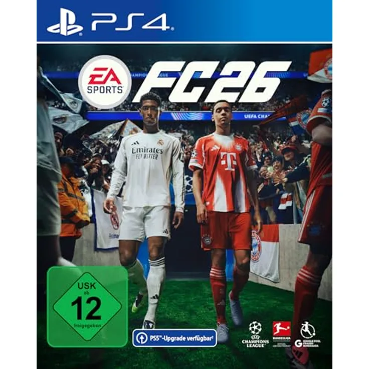 Electronic Arts EA SPORTS FC 26 Standard Edition PS4, Fußball-Videospiel mit authentischem Gameplay und Karrieremodus, Deutsch