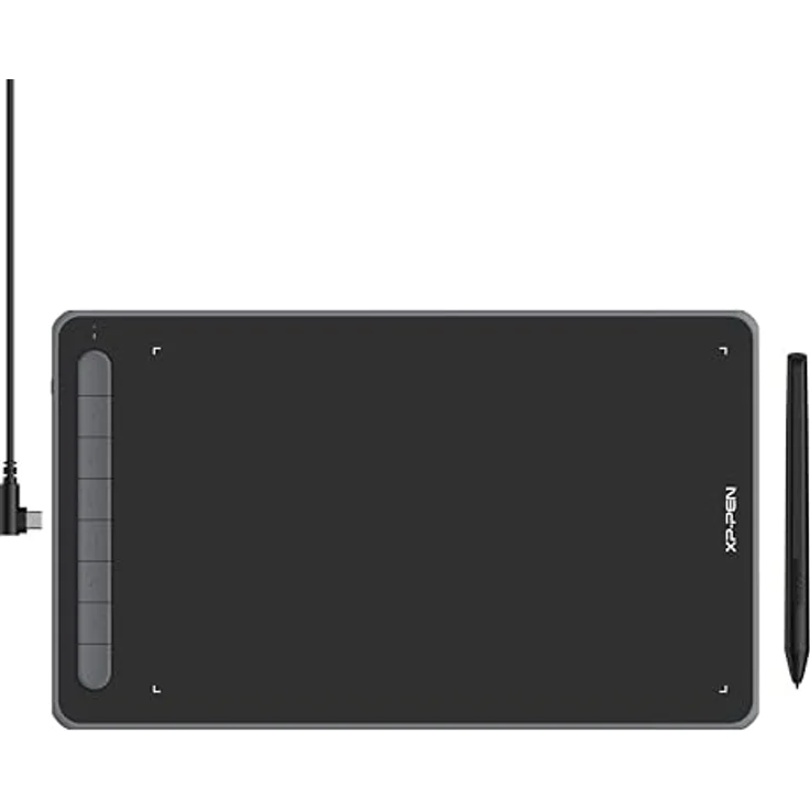 XP-PEN Deco LW Grafiktablett (11), 4 Farben, 8.192 Druckempfindlichkeitsstufen, Bluetooth v5.0 – Bild 1