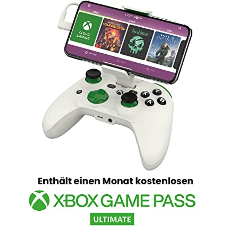 Rotor Riot RiotPWR ESL Pro, Gaming Controller für iOS mit Kopfhöreranschluss, weiss – Bild 2