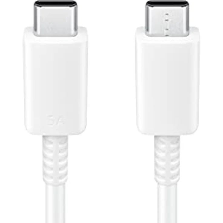 Samsung EP-DN975 - USB-Kabel - USB-C (M) bis USB-C (M) - USB2.0 - 1,0m - USB-Stromversorgung (5A, 100 W) - weiß - für Galaxy Note10, Note10+, Note10+ 5G (EP-DN975BWEGWW) – Bild 4