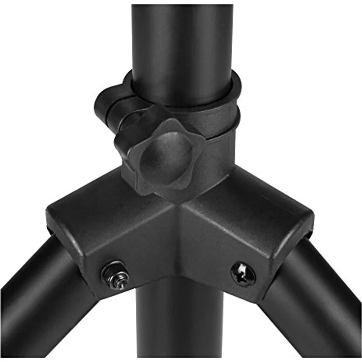 Pronomic SPS-1A Boxenstativ Alu (Boxenstativ aus Aluminium, stabile, extra breite Dreibein, 125-185 cm, auch als Dartstativ oder Fotostativ verwendbar) schwarz – Bild 6
