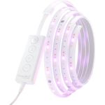 Nanoleaf Matter Essentials Lightstrip Starter Kit, 2M Smart RGBW LED Strip - Matter über Thread, Bluetooth 16 Mio. Farben LED Streifen, Bildschirm Sync, Funktioniert mit Google Apple, Deko und Gaming