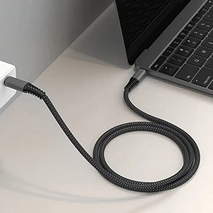 4smarts USB-C auf USB-C Kabel PremiumCord 100W 3m schwarz – Bild 5