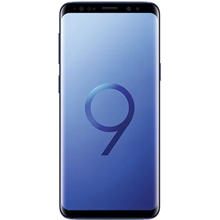Samsung Galaxy S9 Smartphone (5,8 Zoll Touch-Display, 64GB interner Speicher, Android, Single SIM) Coral Blue – Deutsche Version – Bild 1