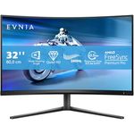 Philips EVNIA 32M2C5500W - 32 Zoll QHD Curved Gaming Monitor, 240 Hz, FreeSync Prem. Pro., HDR400, grau