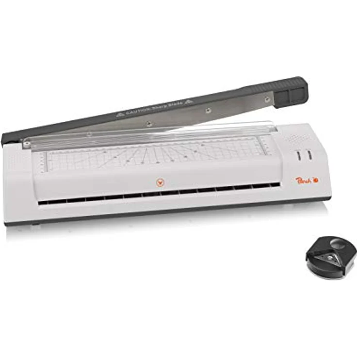 Peach PBP420 4 in 1 Laminiergerät A3 inkl. Eckenrunder, cutter, Laminerfolien | ABS | startklar in 3-5 Minuten | 2x125 mic. | 250 mm/min | Heiß- & Kaltlaminiergerät – Bild 2