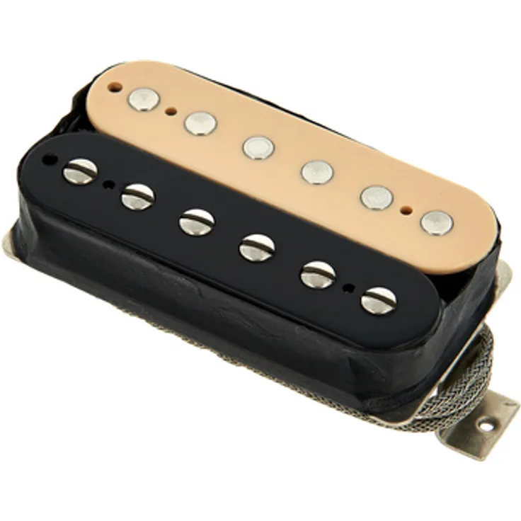 Gibson 57 Classic Plus Zebra, Humbucker Tonabnehmer mit höherer Ausgangsleistung, schwarz/creme