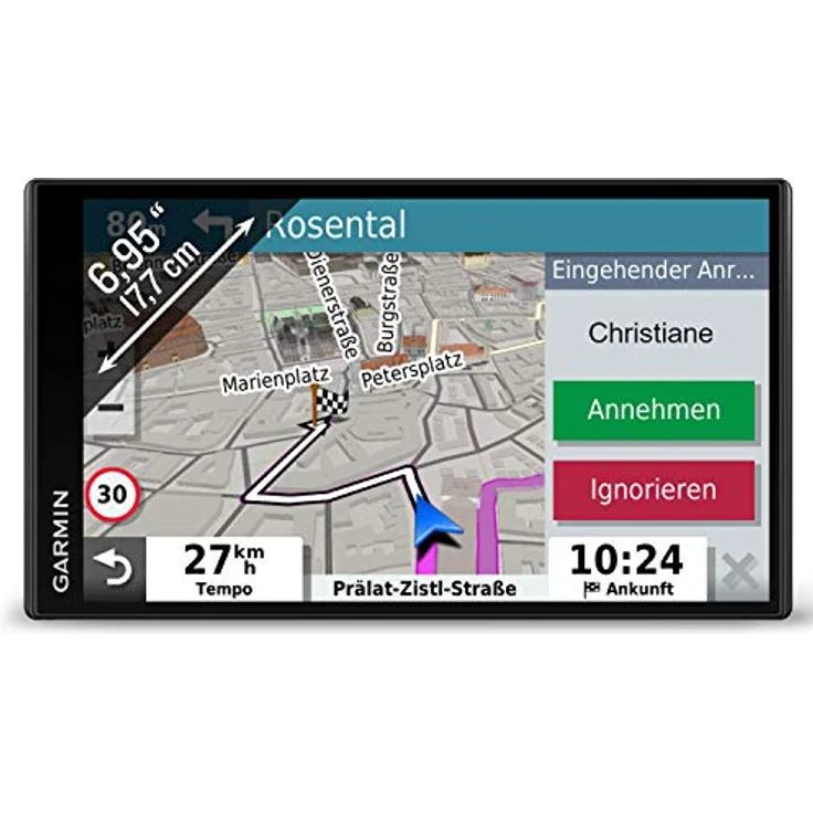 Garmin Drive Smart 65 MT-S, Fahrzeug Navigation mit 6,95" Touchdisplay, Alexa-Funktion und 3D-Karten für 46 europäische Länder – Bild 1