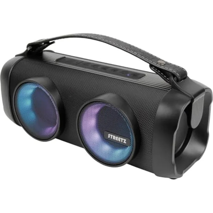 STREETZ CMB-100 Bluetooth® Lautsprecher AUX, Freisprechfunktion, spritzwassergeschützt, tragbar, U