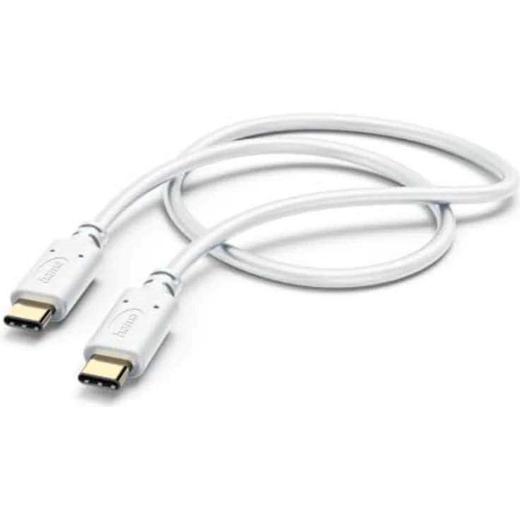 Hama Ladekabel USB-C-Stecker USB-2.0 Weiß 1,5 m 480 Mbit-s für High-Speed – Bild 3