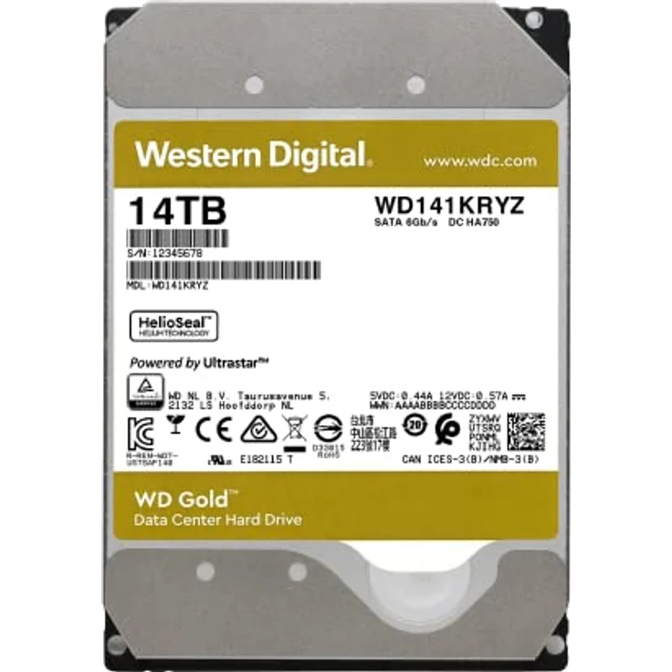 WD HDD SATA (14 TB, 3.5"), Festplatte – Bild 2