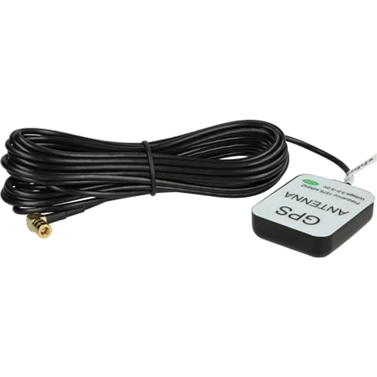 vhbw GPS Antenne für Ford MCD, MFD, MFD2, 5m Kabel, SMB-Anschluss, schwarz, hoher Empfang – Bild 8