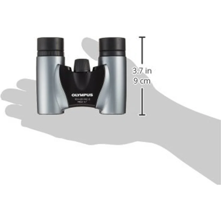 Olympus 10x21 RC II Fernglas mit Tasche silber – Bild 5