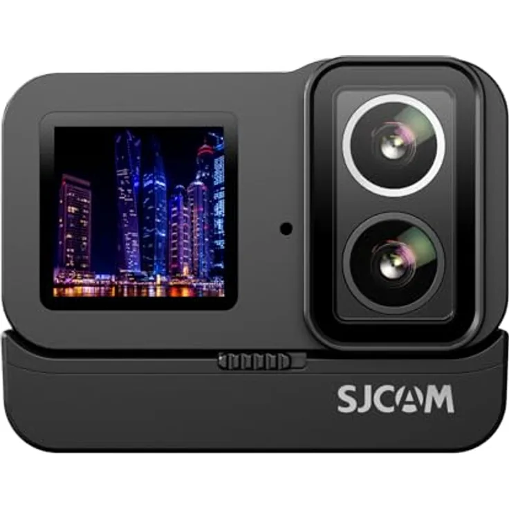 SJCAM SJ20 Action Cam, 4K30FPS Dual Objektiv mit Super Nachtsicht, Dual Touchscreen, 40M wasserdicht, Red Dot Gewinner 2023