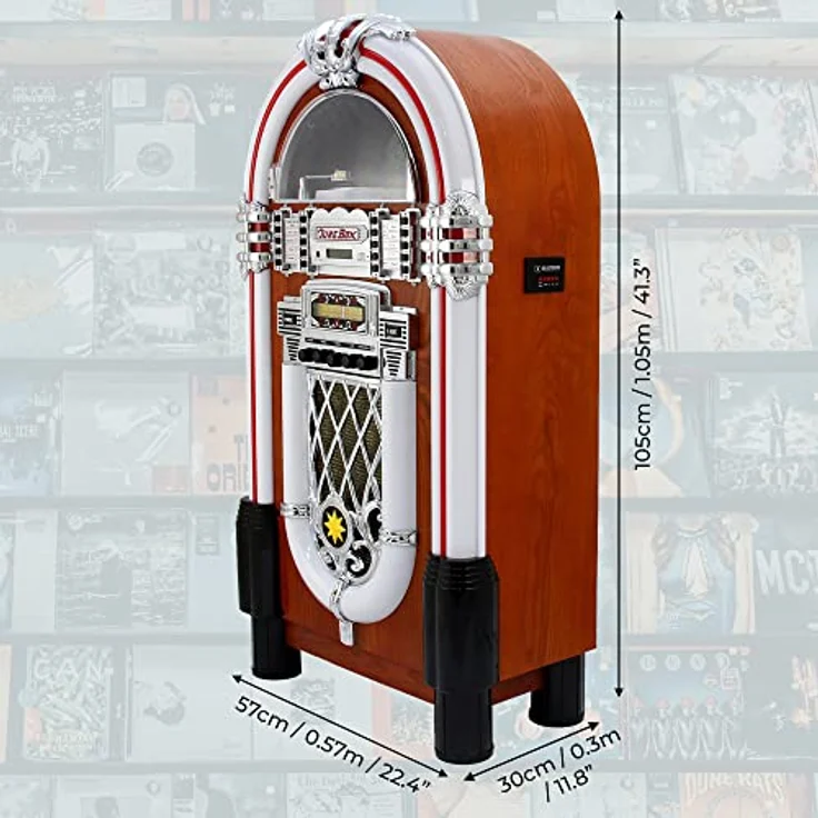Monstershop Jukebox Retro 50er Jahre Musikbox Sound System – Bild 4