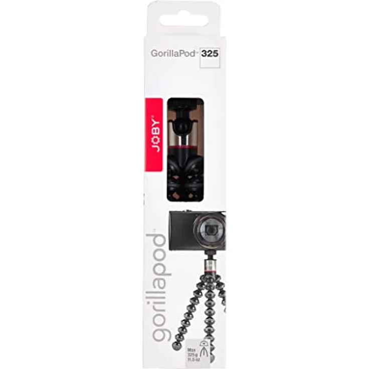 Joby JB01505-BWW GorillaPod 325 Kamerastativ, Schwarz/Anthrazit, 11,44 Unzen – Bild 2