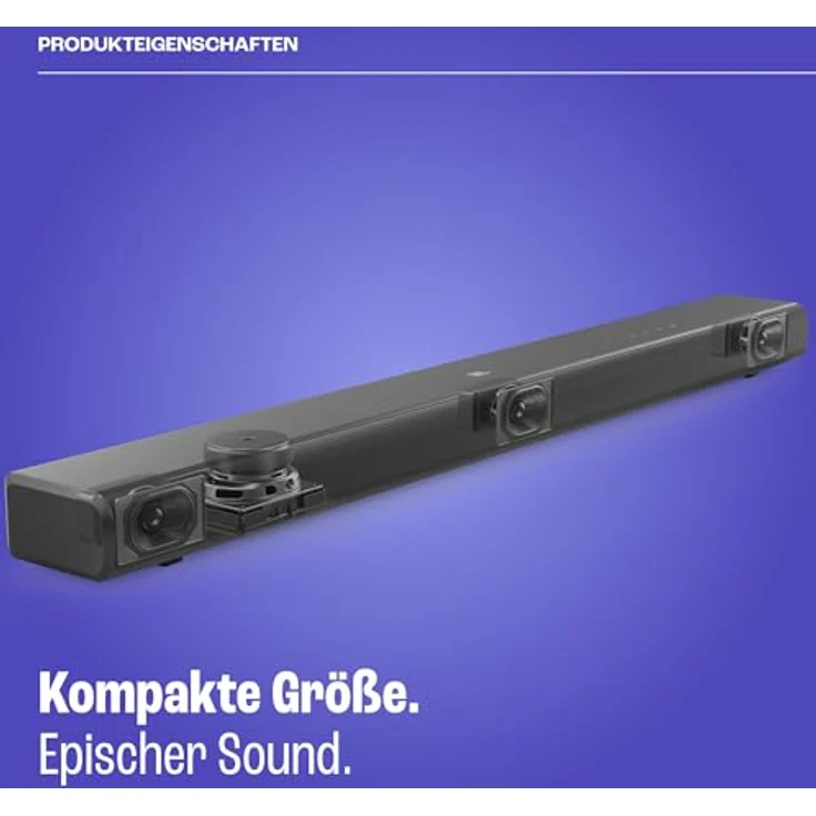 JBL Cinema SB 550 – 3.1-Kanal-Soundbar mit integriertem Subwoofer für Heimkino Sound-System – Mit Bluetooth-Musik-Streaming und Dolby Audio – Schwarz – Bild 2