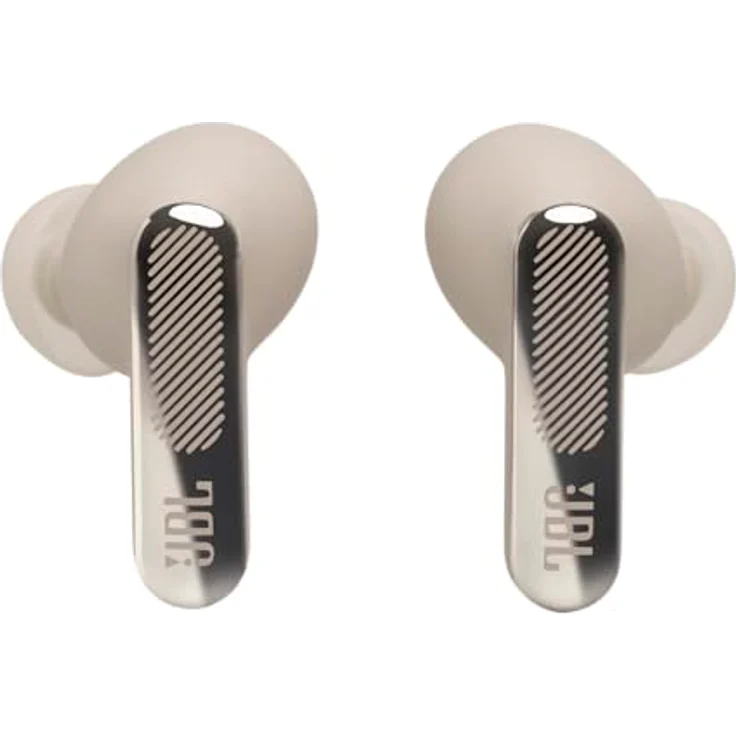 JBL Live Beam 4, Kabellose Noise-Cancelling-Ohrhörer mit Hi-Res Audio, 48 Std. Akkulaufzeit, IP55 wasserdicht, Champagner – Bild 4