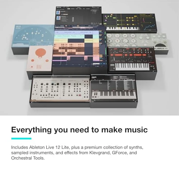 Novation Launchkey Mini 25 [MK4] - USB/MIDI-Controller-Keyboard mit 25 Minitasten, Drum-Pads und Arpeggiator, inklusive Music Creation Software-Bundle – Bild 5