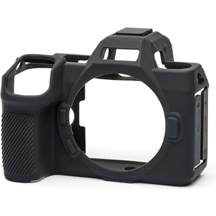easyCover Silikon Kameratasche für Nikon Z6III - Maßgeschneiderter Schutz vor Stößen, Kratzern und Staub - Schwarz – Bild 3