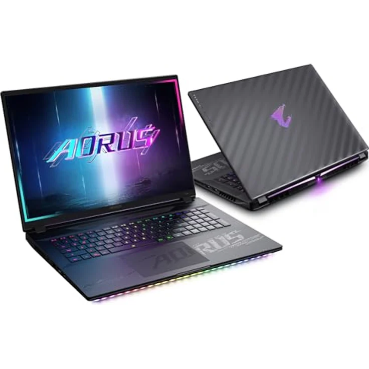 Gigabyte AORUS Master 18 BZH Gaming-Laptop, 18,0“ WQXGA 240Hz, Intel Core 275HX, RTX 5090, 64GB DDR5, 2x 2TB SSD, Windows 11 Pro, 2 Jahre Garantie – Bild 3