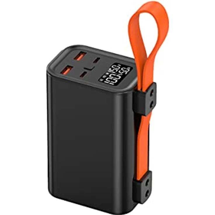 Leotec Powerbank 100W 30000mAh, Hochleistungs-Powerbank für schnelle Aufladung – Bild 1