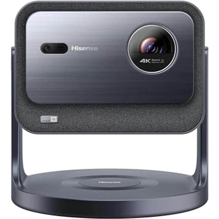 Hisense C2 Smart Mini Projektor 4K UHD RGB Laser mit Dolby Vision, HDR, JBL Speaker (schwarz) – Bild 1