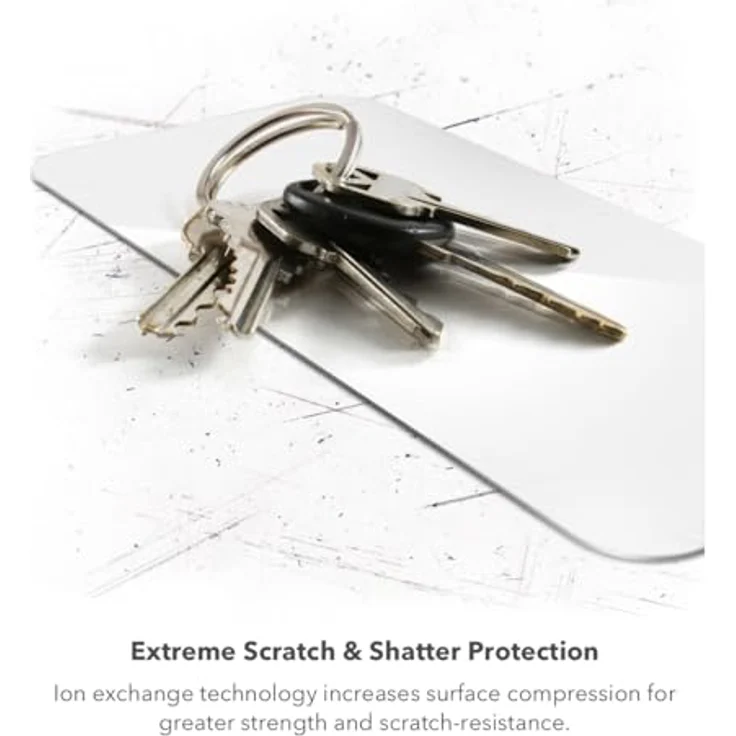 ZAGG InvisibleShield Glass Elite, Displayschutz aus gehärtetem Glas für iPhone 15 Pro Max[6.7-Inch], Transparent, hüllentauglich, 5-fach stärker, kratzfest, schmutzabweisend, stoßfest, einfache Installation – Bild 5