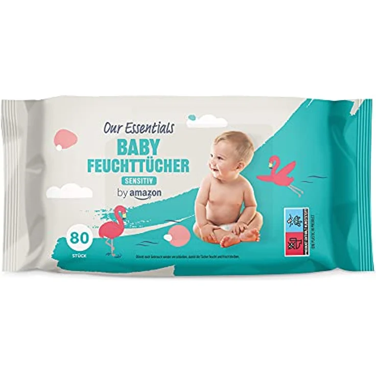 Our Essentials
Baby Feuchttücher
Sensitiv, 6er Pack – Bild 2