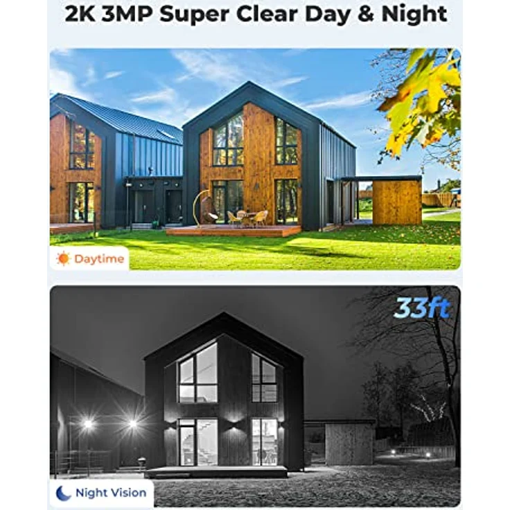 Reolink Überwachungskamera E1 Outdoor Czarna – Bild 4