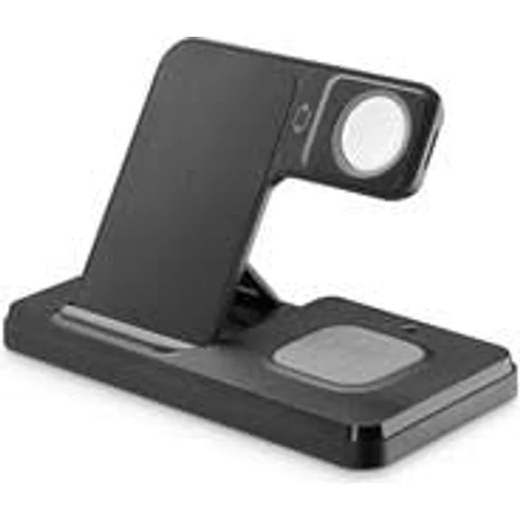 Cellularline Triple Wireless Charger 3in1 Black (61043), 15W Wireless Charger – Bild 2