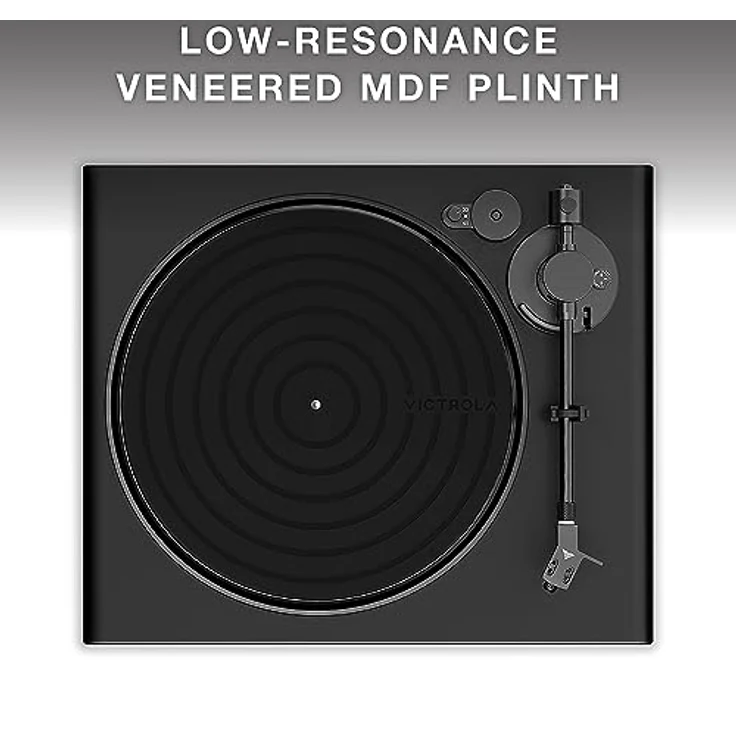 Victrola VPT-1500-BLK Onyx Bluetooth Hi-Res Audio Turntable (Black) – Bild 4