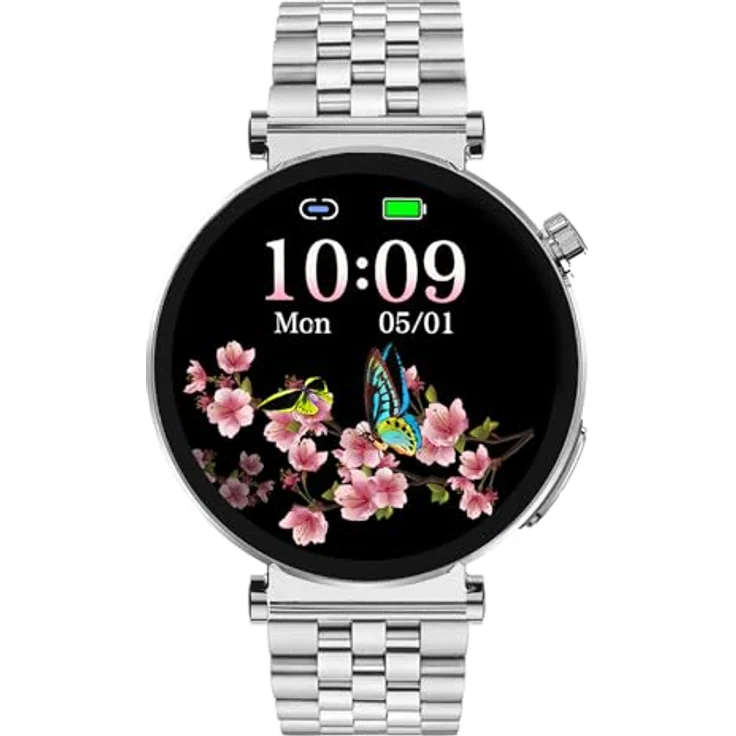 Knauermann Neo 2, Smartwatch mit EKG, Blutdruckmessung, Notruffunktion, schwarz – Bild 2