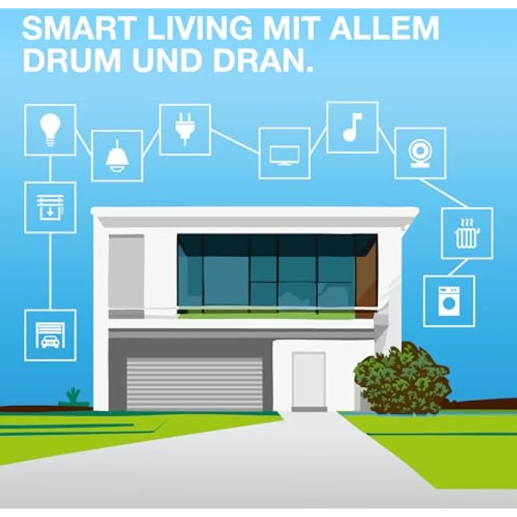 Osram SMART+ CAMERA CONTROL, Netzwerkkamera mit 1920 x 1080 Pixels, grau, HD Live-Bildübertragung, Bewegungssensor und dimmbarer Lichtquelle – Bild 2