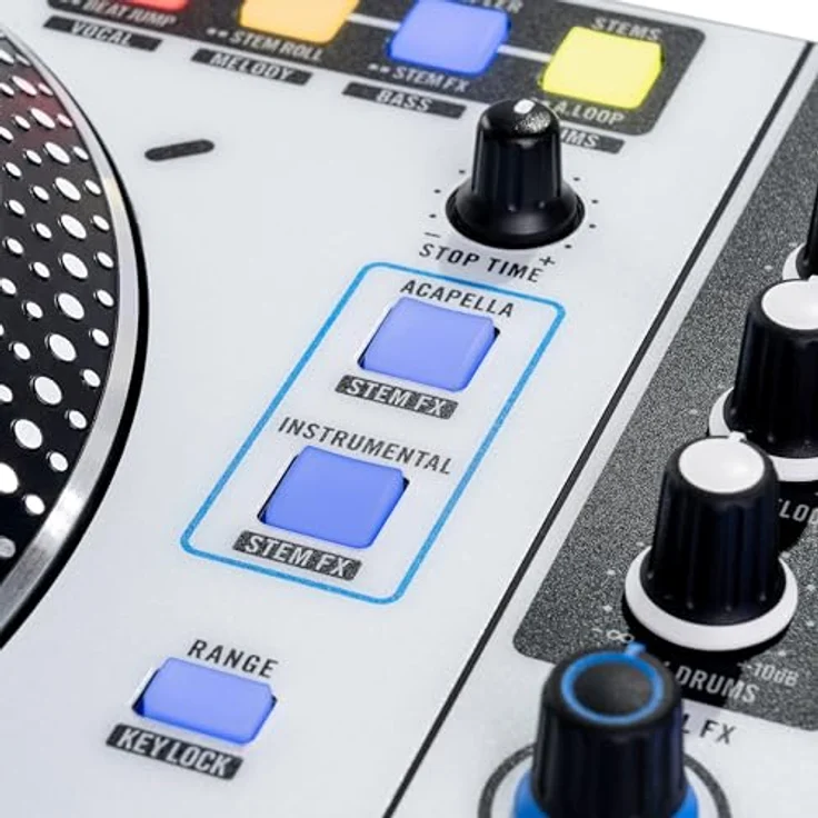 Rane ONE MKII, motorisierter DJ-Controller mit integrierter Stems-Steuerung, 29 Effekten und schicken weißen Design – Bild 14