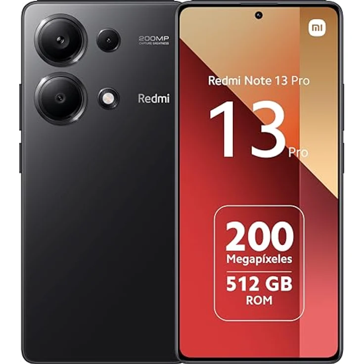 Xiaomi Redmi Note 13 Pro 4G 512GB/12GB Ram, midnight-black – Bild 1