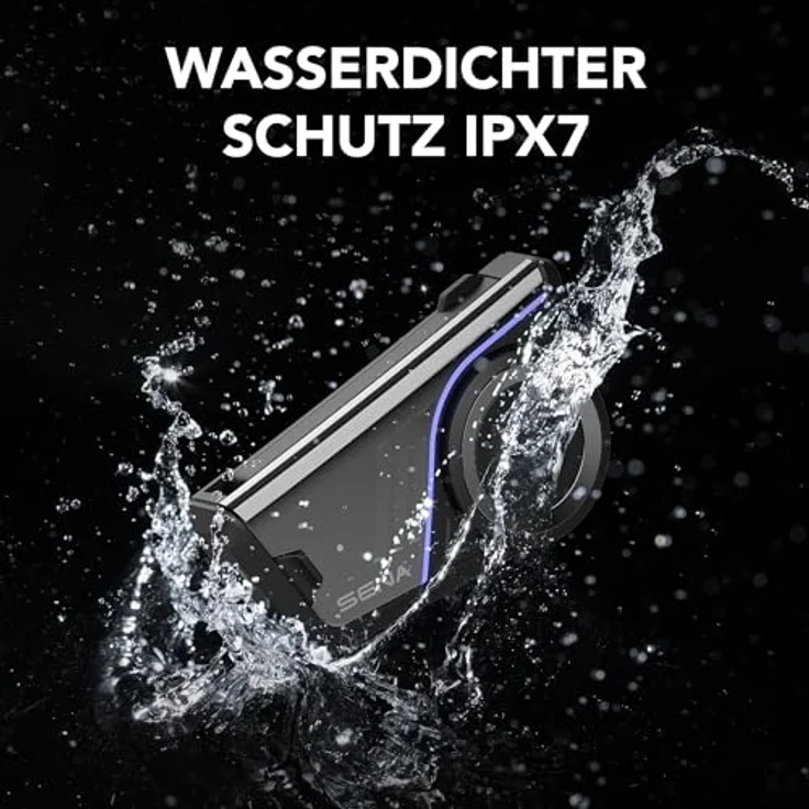 Sena 60S Mesh 3.0 Kommunikationssystem, Bluetooth mit Harman Kardon Lautsprechern, wasserdicht IPX7, Einzelpack – Bild 4