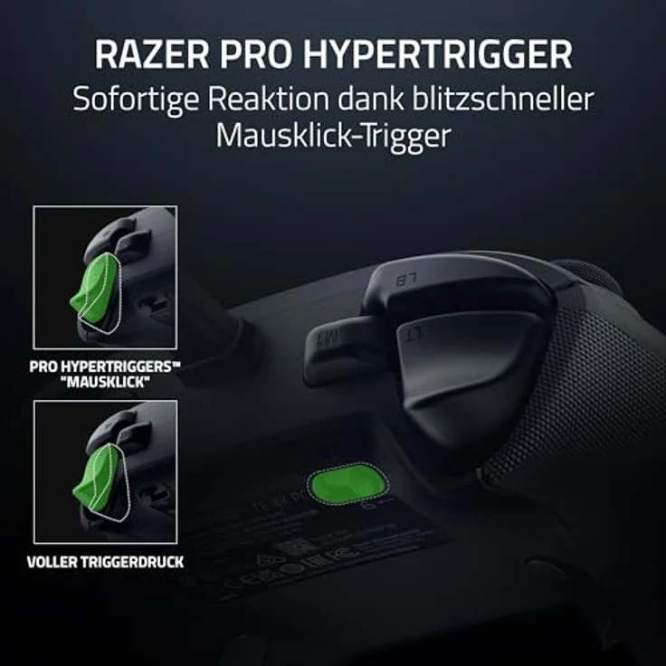 Razer Wolverine V3 Tournament Edition 8K, Gaming Controller mit 8000-Hz-Abtastrate, Schwarz – Bild 6