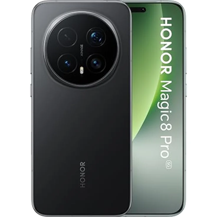 HONOR Magic 8 Pro, Smartphone mit 512 GB Speicher, IP68 Schutz, 200 MP Kamera und Dual SIM, Schwarz – Bild 5