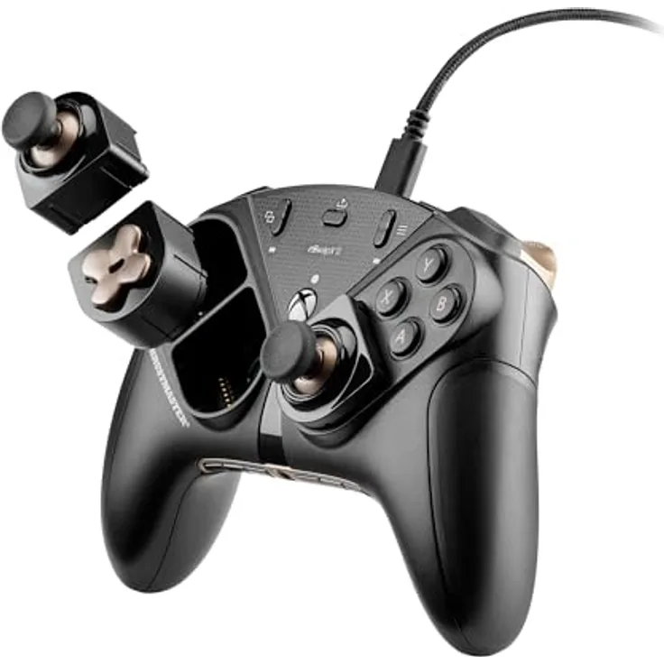 Thrustmaster ESWAP X2, Modulares Gamepad für Xbox Series X|S und PC, Reaktionsschnelle Mechanische Tasten, Präzise Ministicks, D-Pad, Profi Fighting Controller