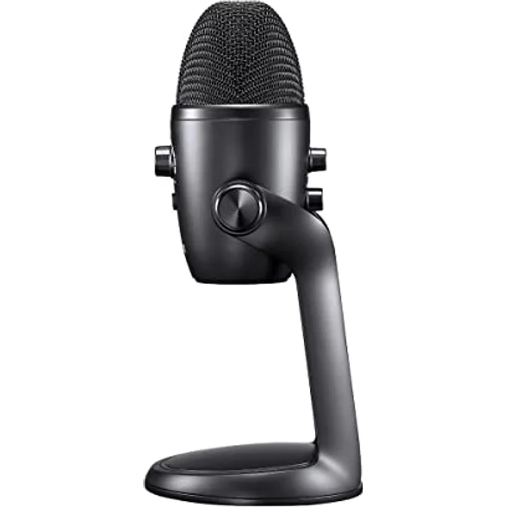 Godox Multi Pattern USB Kondensatormikrofon, vielseitiges Mikrofon mit mehreren Richtcharakteristika, schwarz – Bild 5