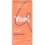Yoni Tampons Medium aus 100% Bio-Baumwolle, hypoallergen und atmungsaktiv, 16er Pack - Preisvergleich