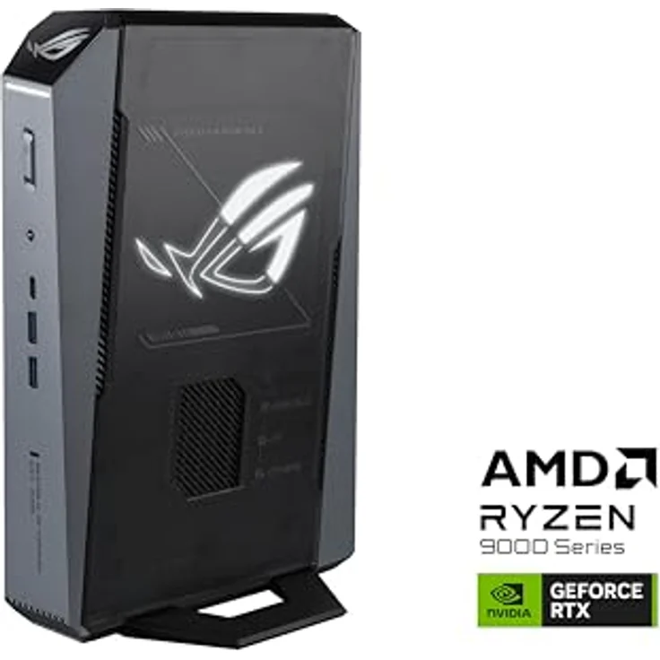 ASUS ROG GR70-N90043AN, Mini-PC mit AMD Ryzen 9 8940HX, 16 GB RAM, 1 TB SSD, GeForce RTX 5060, sternengrau, Windows 11 Home – Bild 2