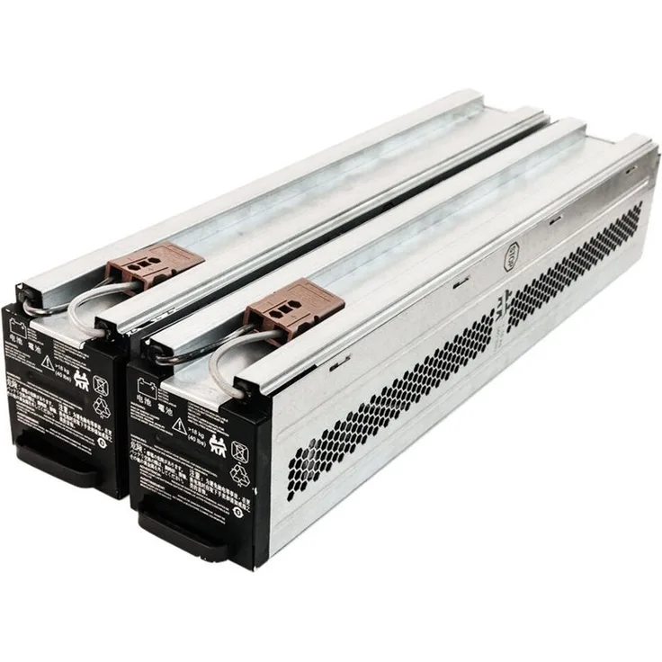 Origin USV-Anlage, Versiegelte Blei-Säure-Batterien, 2 x Akku, Silber, kompatibel mit APC RBC140