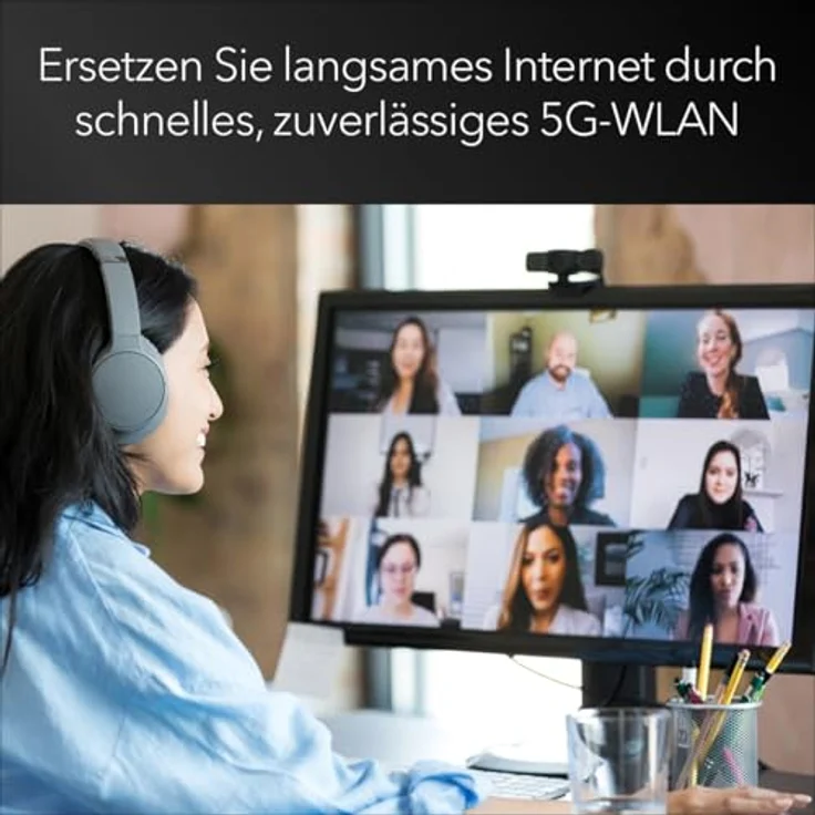 Netgear Nighthawk M7 Pro 5G WiFi 7 Mobile Router, kompakter Hotspot mit RJ-45 und USB Typ C, Schwarz – Bild 5