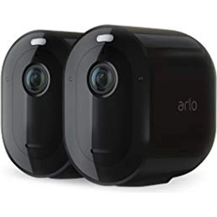 Arlo Pro3 Überwachungskamera & Alarmanlage, 2K UHD, 2er Set, Smart Home, kabellos, Innen-Außen, Farbnachtsicht, 160 Grad Blickwinkel, WLAN, 2-Wege Audio, Spotlight, Bewegungsmelder, VMS4240B, Schwarz – Bild 2